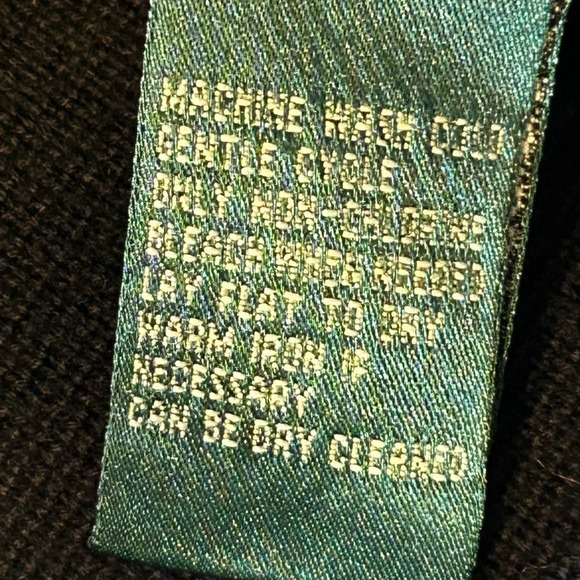 Ralph Lauren navy white button cardigan sweater XL - Picture 4 of 7